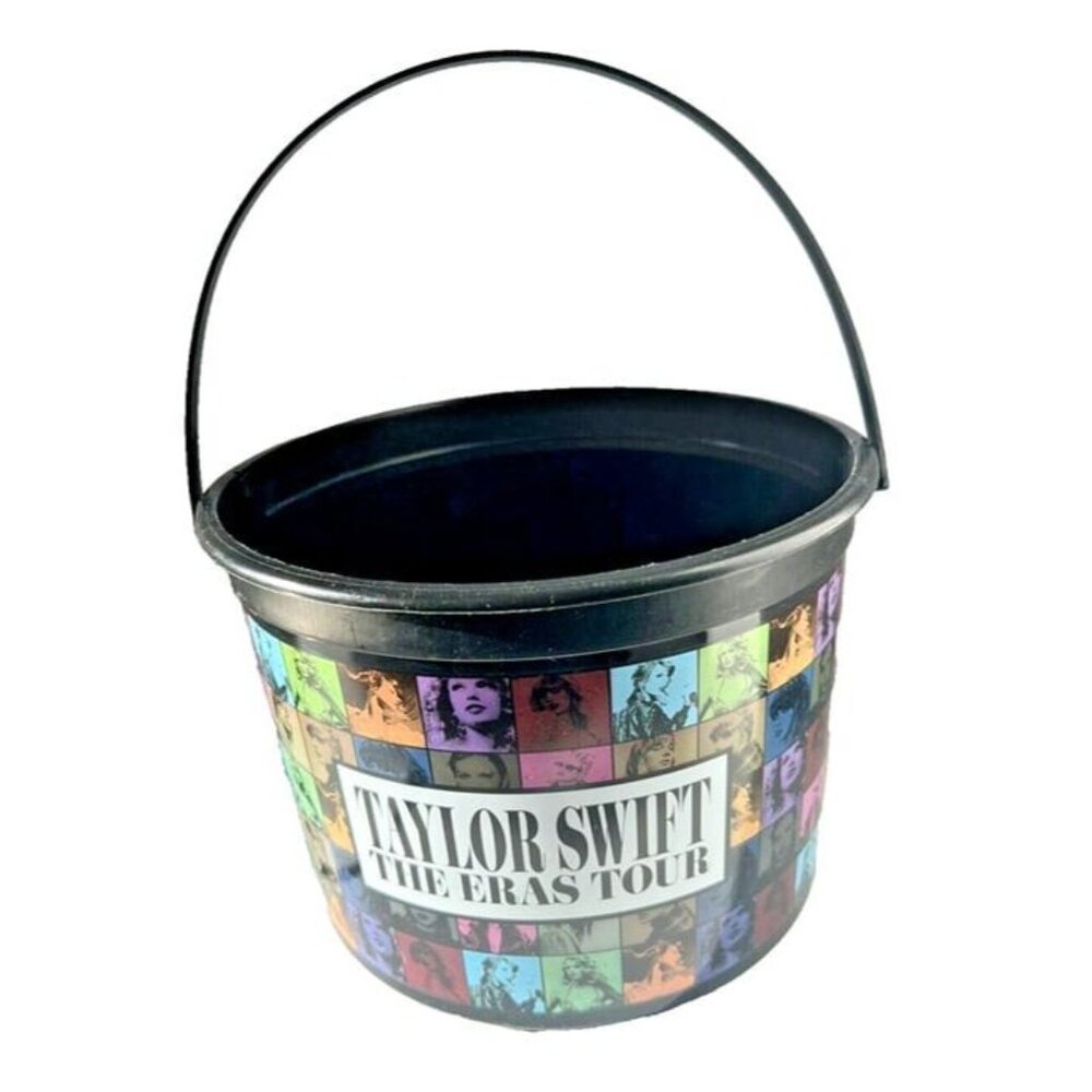 Taylor Swift The Eras Tour Official Merch Popcorn Treat Bucket Container Concert